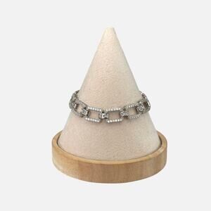 Luxury Rectangle Silver Bracelet